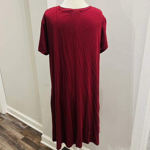 Piko 1988 Women’s Dress Red Xl Short Sleeve (A0128) - Picture 4 of 6